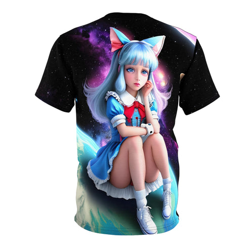 Alice Above the World - Mens Rave Tshirt (AOP) - All Over