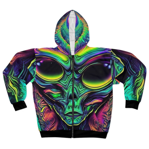Alien Nova - Mens Hooded Jacket - All Over Prints