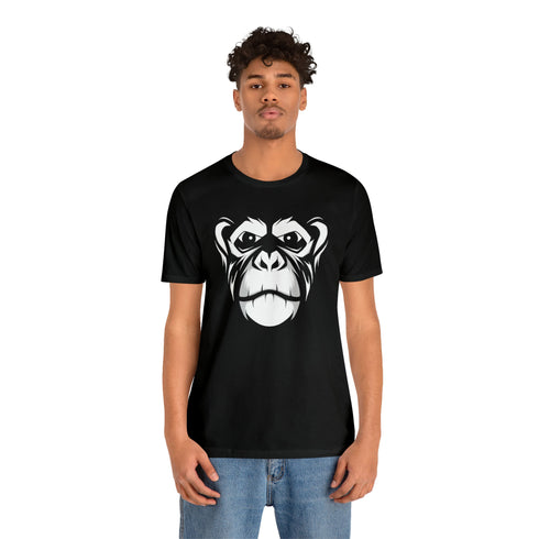 Ape Face - Mens Tee - Black / M - T-Shirt