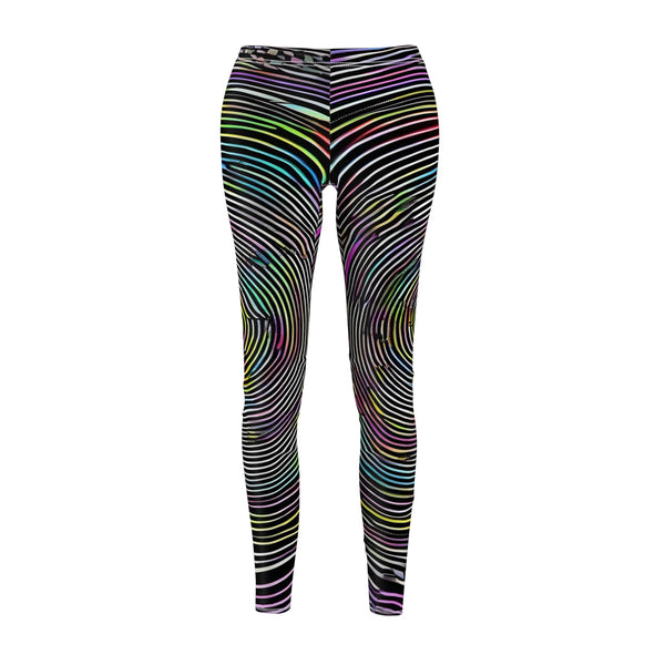Bass Just Dropped - Casual Leggings (AOP) - XS / White