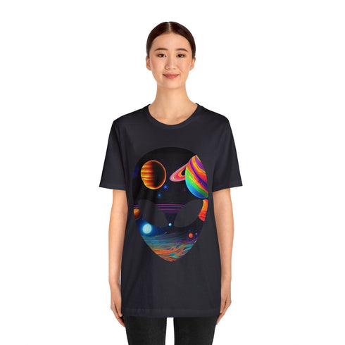 Deep Space Alien Thoughts - Mens Tshirt - T-Shirt