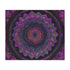 Flower Mandala - Minky Blanket - Home Decor