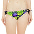 Green Leaf - Loop Tie Side Bikini Bottom (AOP) - All Over