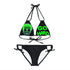 Hard Summer Bikini - Strappy Bikini Set (AOP) - L / Black -