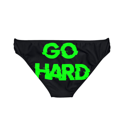 Hard Summer - Loop Tie Side Bikini Bottom (AOP) - All Over