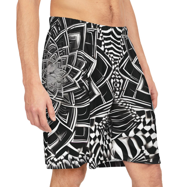 Infinite Space Time and Rave - Rave Shorts (AOP) - Seam