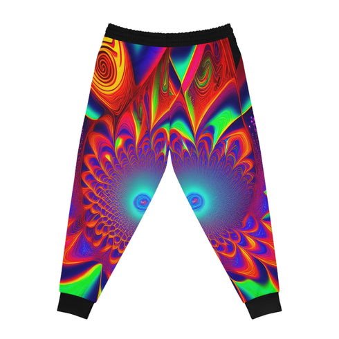 Lost in a Spiral Athletic Joggers (AOP) - All Over Prints