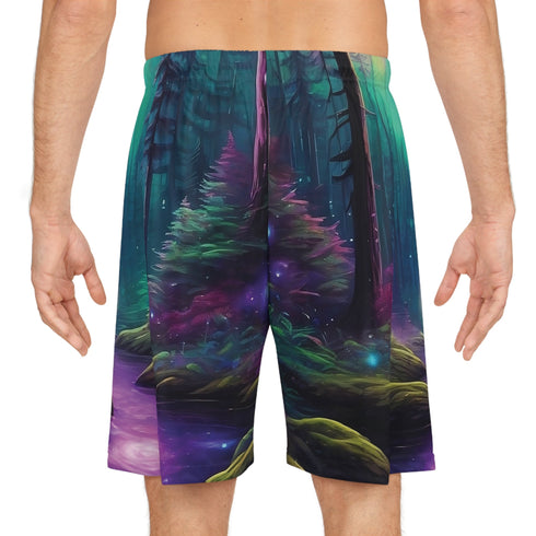 Melty Forest - Rave Shorts (AOP) - All Over Prints