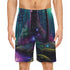 Melty Forest - Rave Shorts (AOP) - Seam thread color