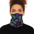 Nocturnal Leaf - Face Rave Mask - XS - All Over Prints