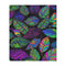 Nocturnal Leafs - Minky Blanket - 50 × 60 - Home Decor