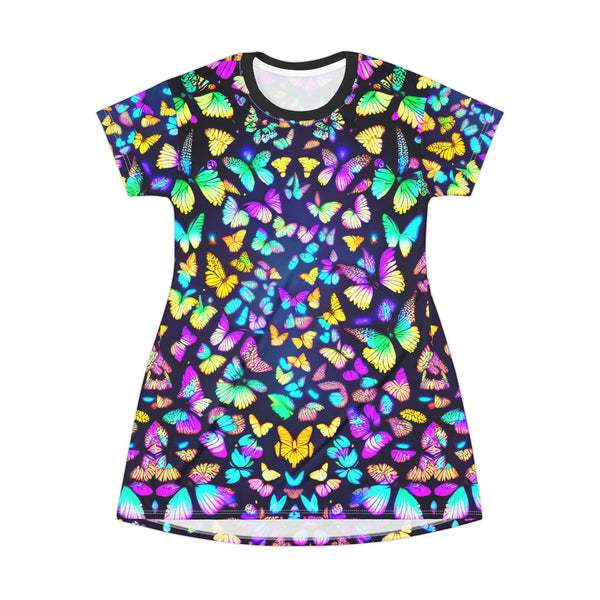 Nocturnal - T-Shirt Dress (AOP) - XS - All Over Prints
