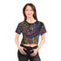 Out of this World Spiral - Crop Tee (AOP) - All Over Prints