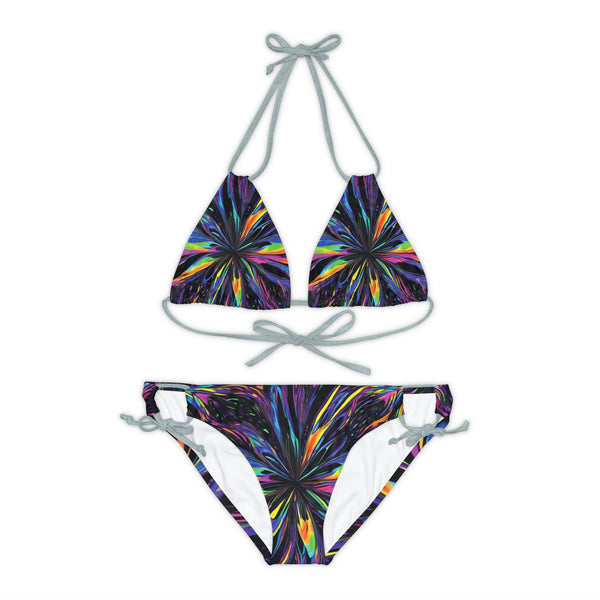 Prism of Ultra Color - Strappy Bikini Set (AOP) - XS /