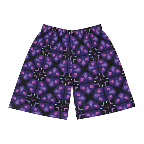 Purple Lights - Rave Shorts (AOP) - All Over Prints