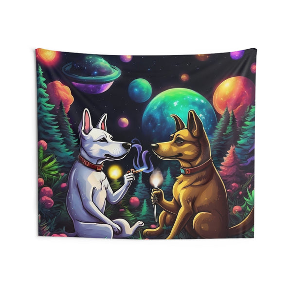 Stoned on Another Planet - Festival Wall Tapestries - 80 ×