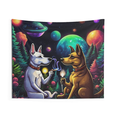 Stoned on Another Planet - Festival Wall Tapestries - 60 ×