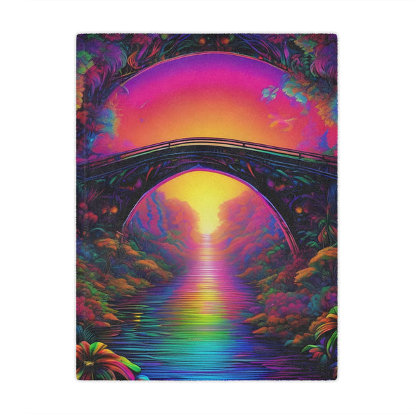 Sucked into the Trance - Minky Blanket - 30 × 40 - Home