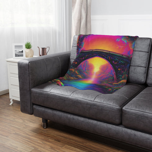 Sucked into the Trance - Minky Blanket - Home Decor