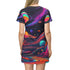 That Space Glow - T-Shirt Dress (AOP) - All Over Prints