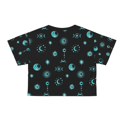The Celestial - Crop Tee (AOP) - All Over Prints