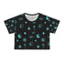 The Celestial - Crop Tee (AOP) - Black stitching / L - All
