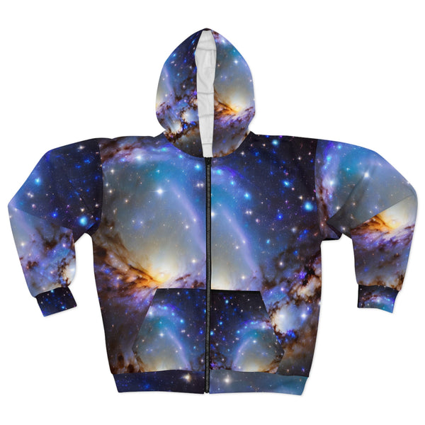The Entire Universe Awaits - Zip Hoodie (AOP) - XS - All