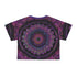 The Mandella in Trance - Crop Tee (AOP) - All Over Prints