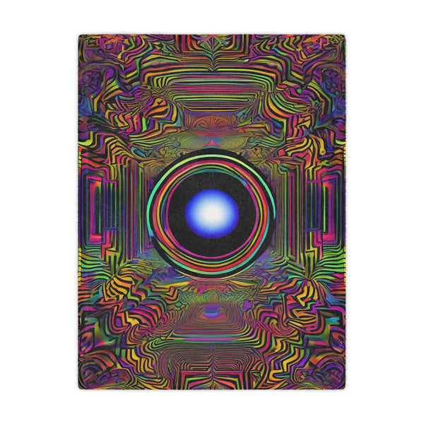 The Spiritual Portal - Minky Blanket - 30 × 40 - Home Decor