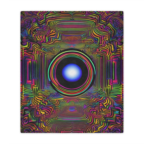 The Spiritual Portal - Minky Blanket - 50 × 60 - Home Decor