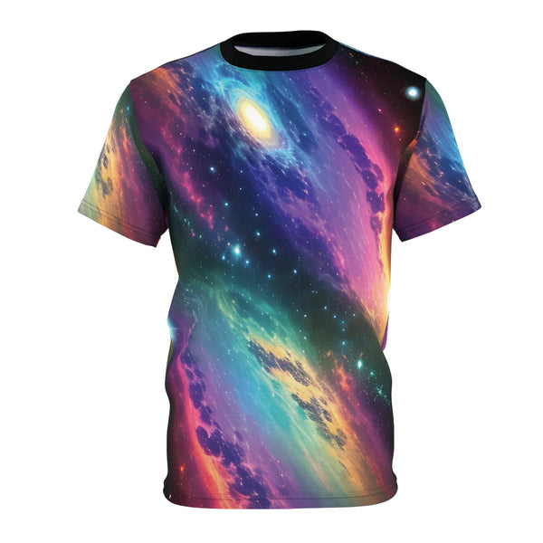 The Stellar Universe Drop - Mens Rave Shirt (AOP) - Black