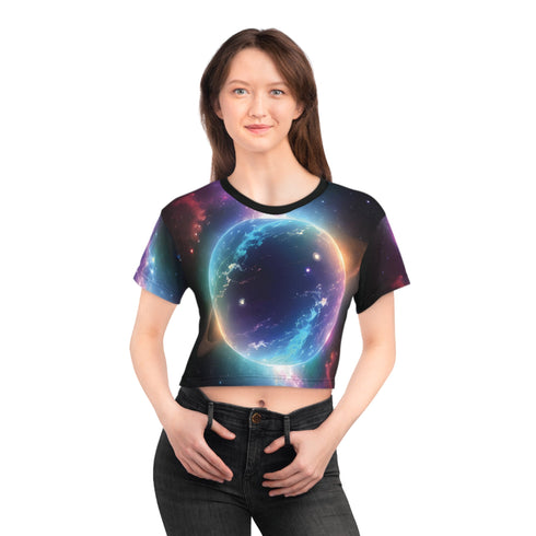 The Ultimate Synaesthesia - Crop Tee (AOP) - All Over Prints