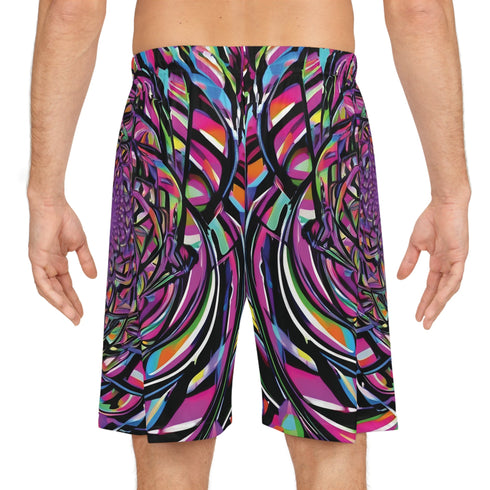 Trippy Bass Portal - Mens Rave Shorts (AOP) - All Over