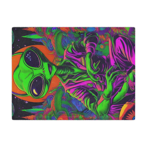 Alien Glover - Minky Blanket - Home Decor