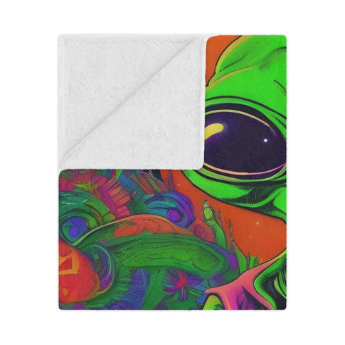 Alien Glover - Minky Blanket - Home Decor