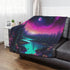 Another Planet Awaits - Rave Minky Blanket - Home Decor