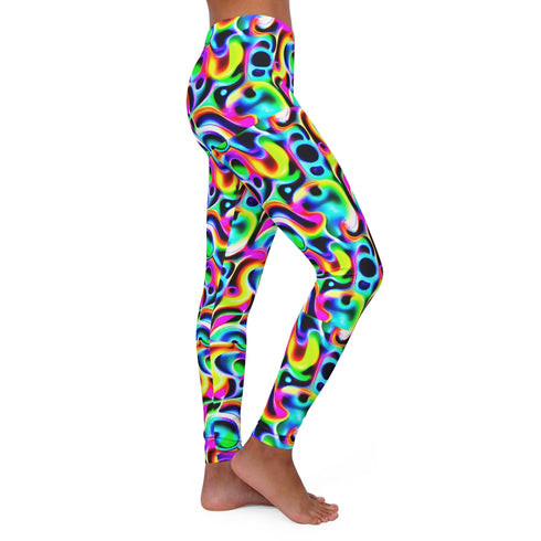 Attention Please - Women’s Spandex Leggings (AOP) - All Over