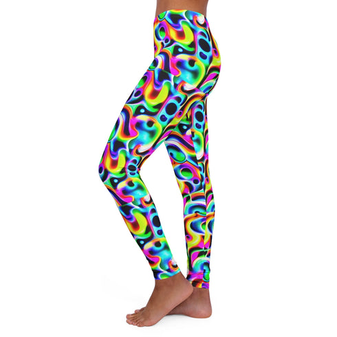 Attention Please - Women’s Spandex Leggings (AOP) - All Over