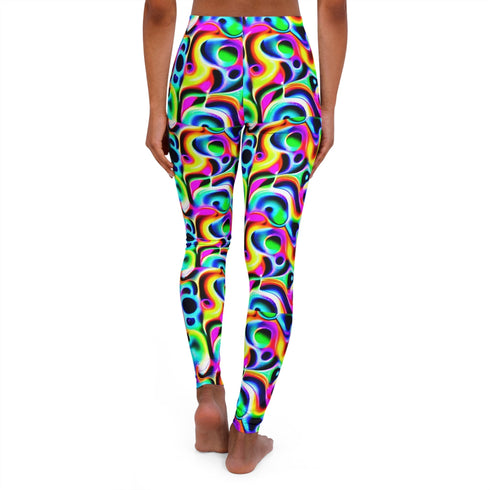 Attention Please - Women’s Spandex Leggings (AOP) - All Over