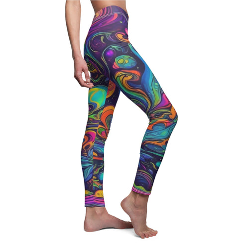 Beyond Wonderland Underwater - Womens Leggings (AOP) - XS /