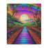 Bridge to Eternity - Minky Blanket - 50 × 60 - Home Decor