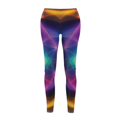 Celestial Crescendo - Women’s Cut & Sew Casual Leggings