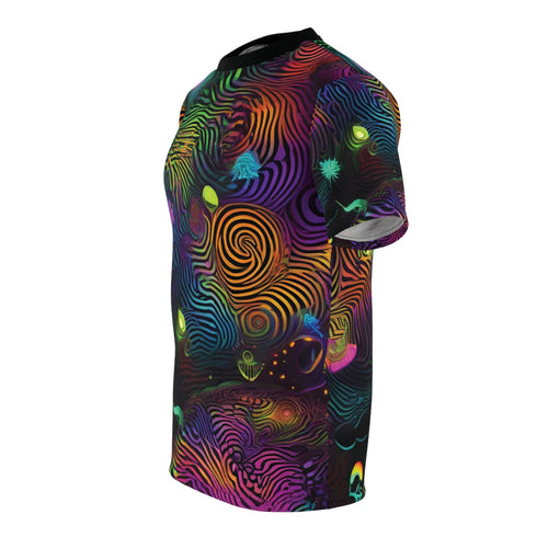 Comis Swirl - Mens Rave Tshirt (AOP) - All Over Prints