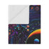 Cosmic Glow Painter - Minky Blanket - Home Decor