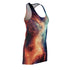 Cosmic Wave - Women’s Cut & Sew Racerback Dress (AOP) - All