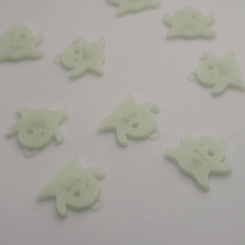 Crazy Ghost Pendeant  | kandi beads | 10 pcs