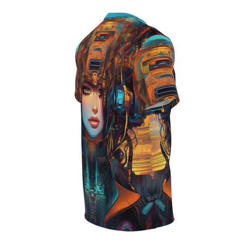 Cyber Punk Goddess - Rave T-Shirt(AOP) - All Over Prints