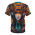 Cyber Punk Goddess - Rave T-Shirt(AOP) - All Over Prints