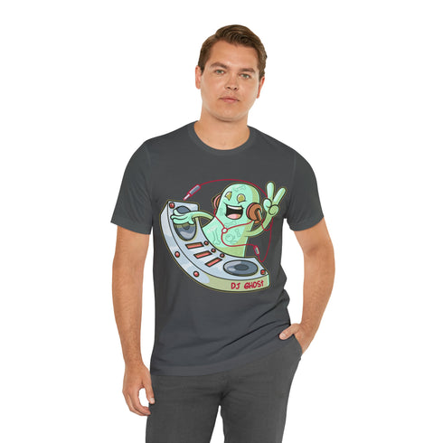 DJ Ghost Raver - Mens Tshirt - T-Shirt