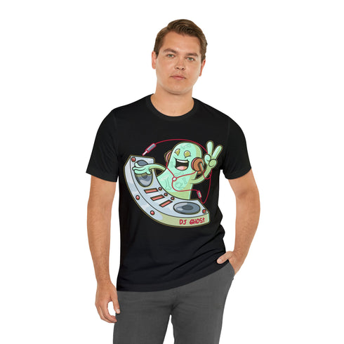 DJ Ghost Raver - Mens Tshirt - T-Shirt